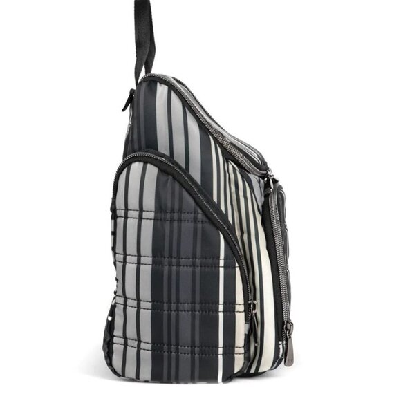 LUG Caddy Toiletry Case NWT Love Stripe Black - Picture 4 of 6